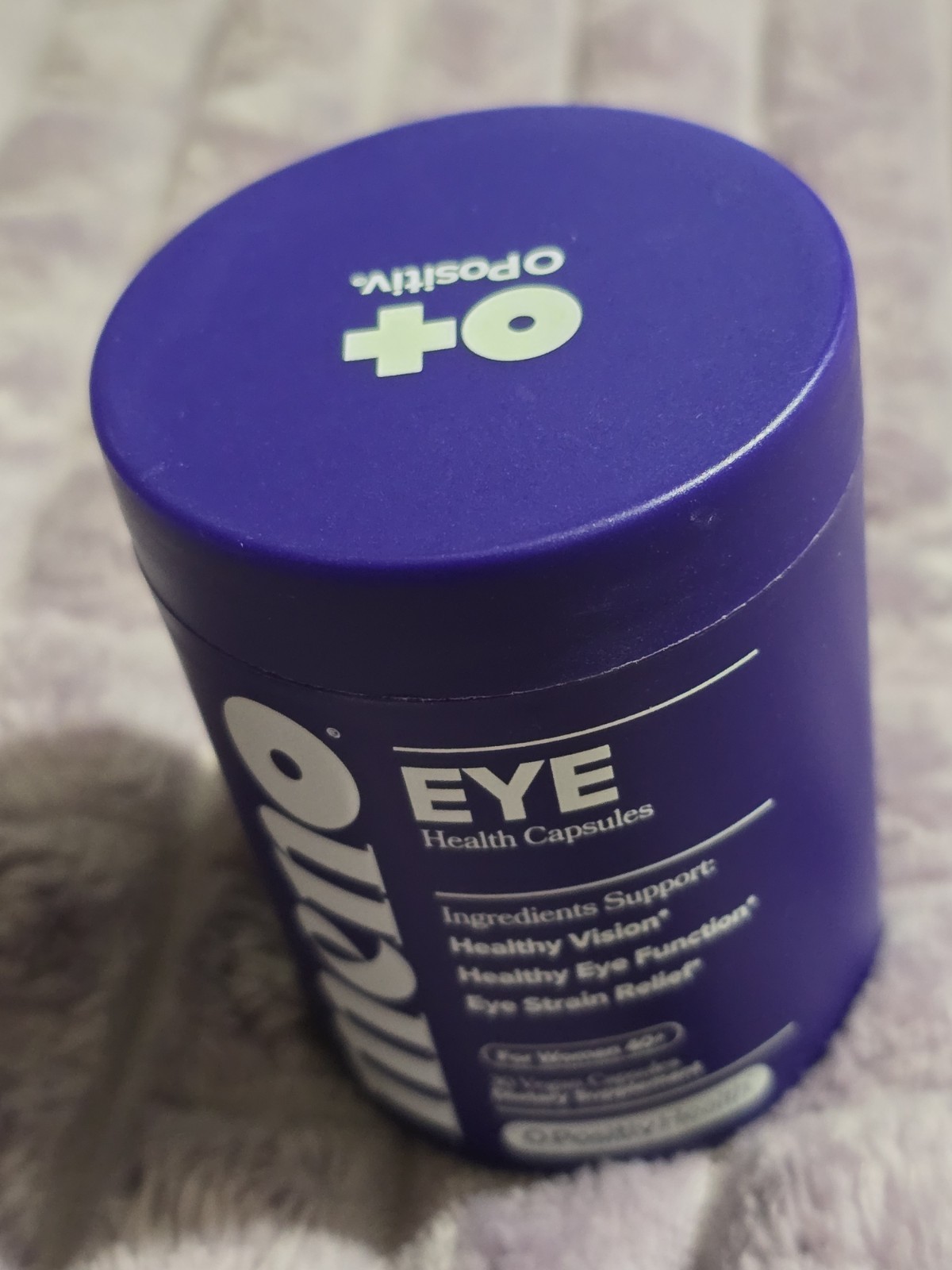 O Positiv MENO Eye Health Capsules Lutein, Zeaxanthin, Bilberry Extract, Vitamin