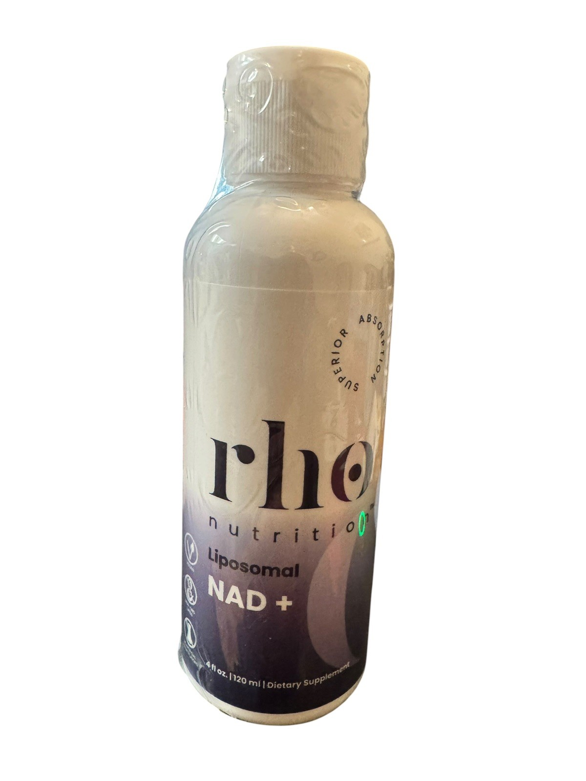 Rho Nutrition Liposomal NAD+ – 4 fl oz | Ultra-High Absorption Liquid Supplement