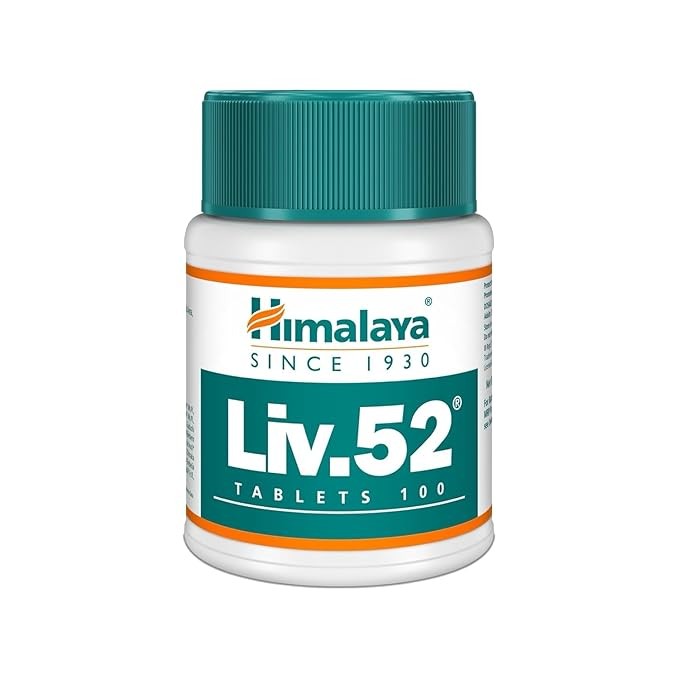 Himalaya LV52 Natural 100 Tablets Repairs Liver, Protects the Liver