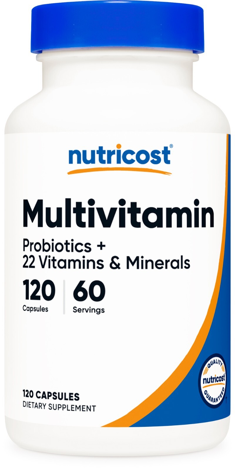 Nutricost Multivitamin With Probiotics & Minerals – 120 Vegetarian Capsules