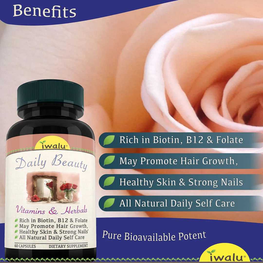 Biotina y | Mejora Suplemento Pastilla Hombre Mujer ENVIO GRATIS