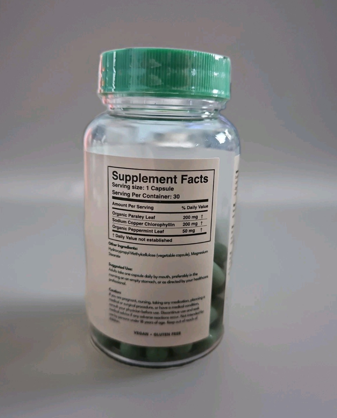 Parmint Body Deordorizing Fomula Dietary Supplement 30 Capsules Exp 4/28