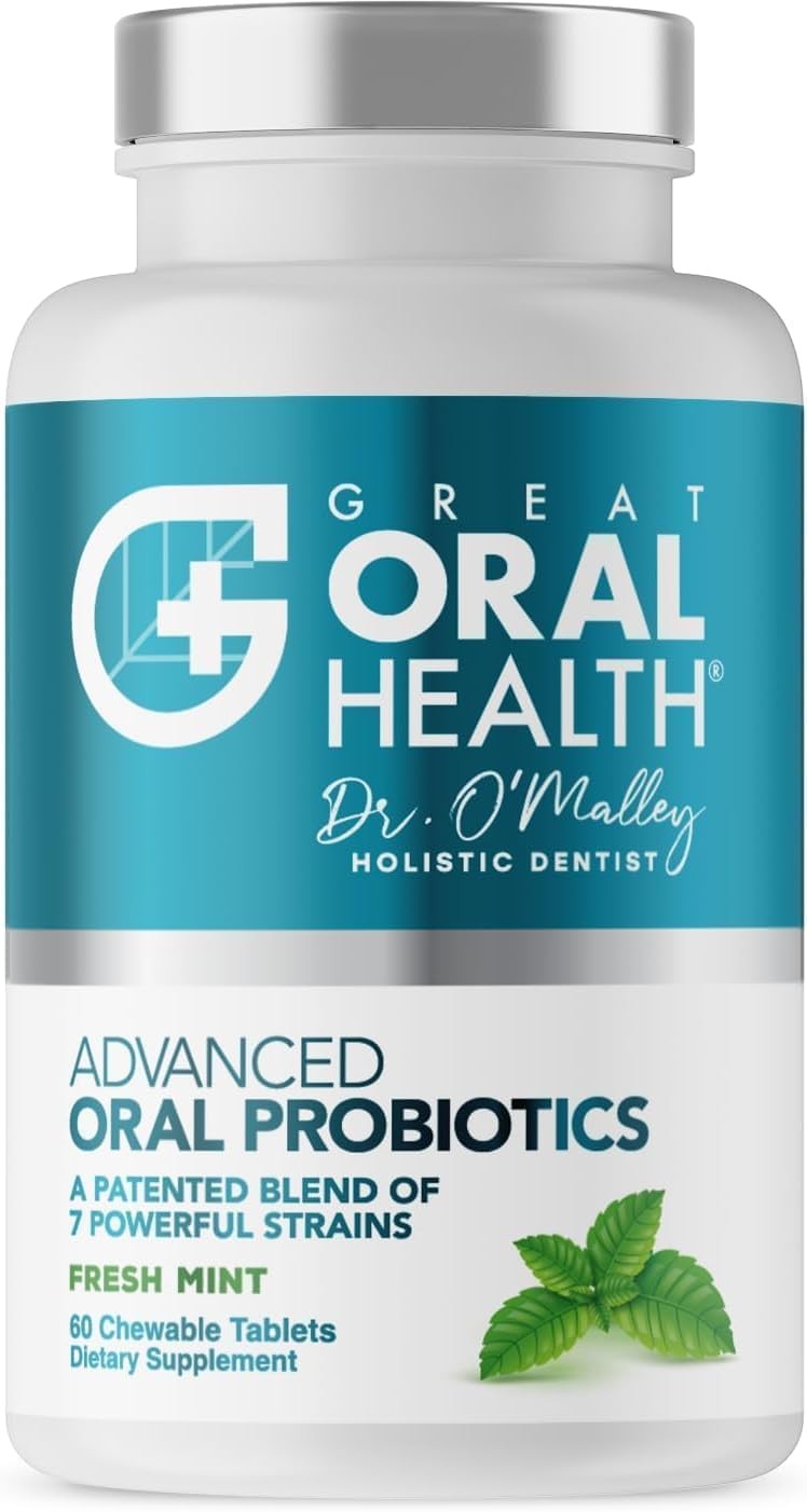 Oral Probiotics for Mouth Bad Breath Treatment 60 Count (Pack of 1)