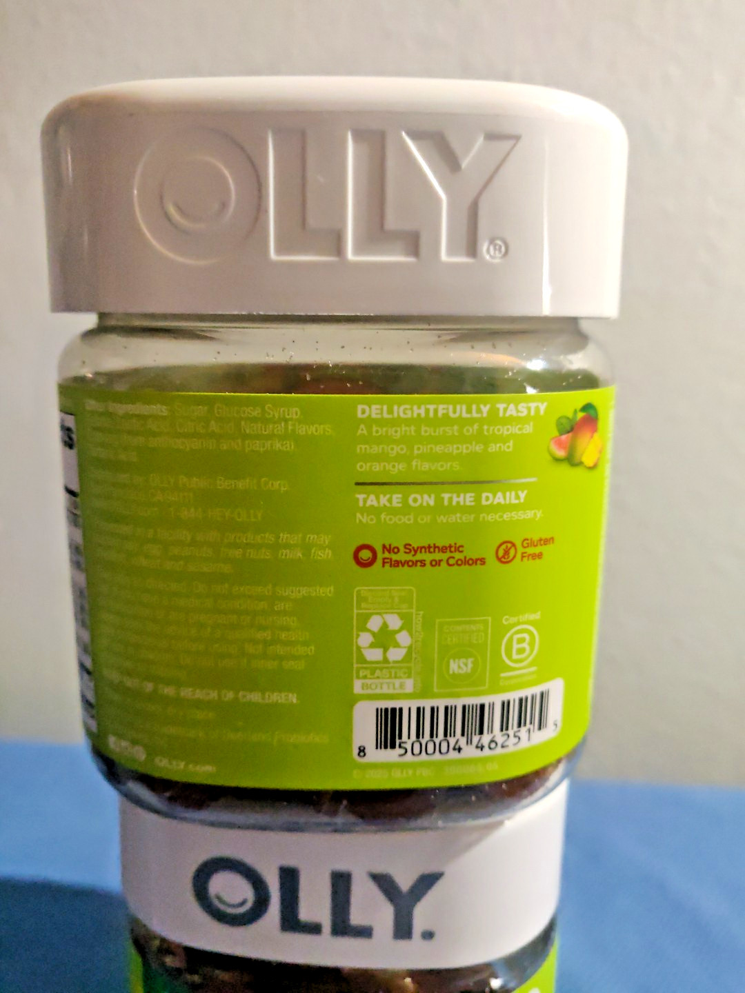 X 2 OLLY Adult Multivitamin + Probiotic Supplement Gummies EXP 11/30/2026