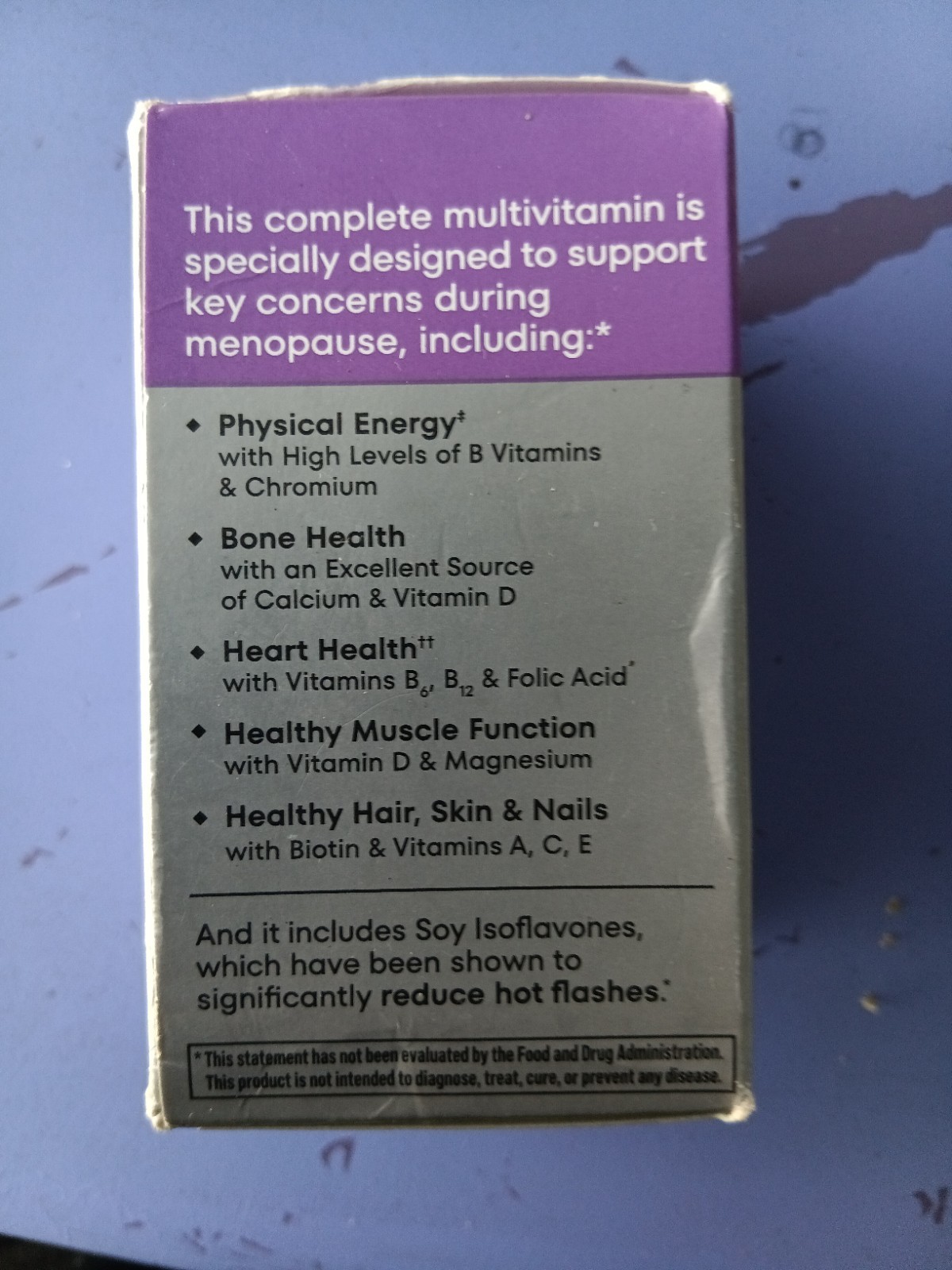 One A Day Menopause Multivitamin With Hot Flash Support 50 Tablets Exp 3/2028