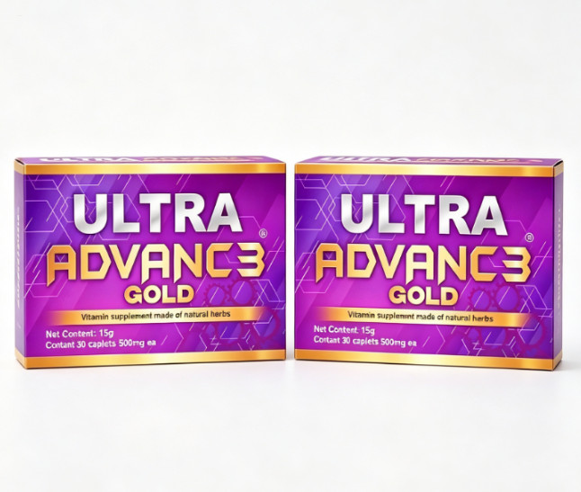 2 Pack Ultra Advance Vitamin & Mineral Supplement 30 Capsules 500 Mg