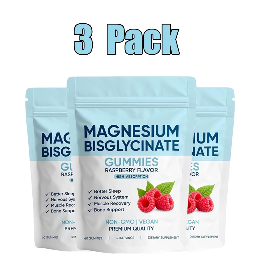 Spnutrition Magnesium Bisglycinate Gummies, with 400Mg Magnesium Bisglycinate Ch