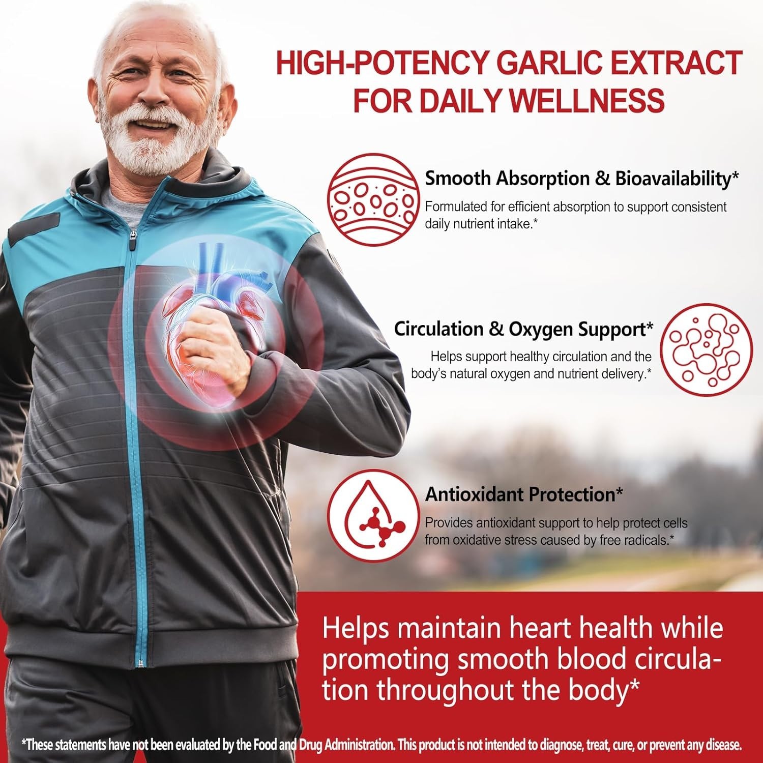 2 PACK Elare Aged Garlic Extract, 300 Softgels, 7500mg Odorless | Heart & Immune