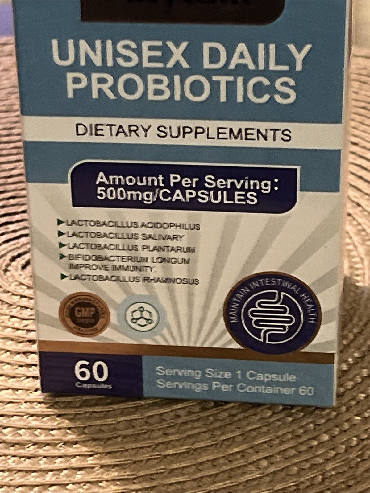 Anytalk Unisex Daily Probiotics 60 Billion CFU Capsules Exp08/2027