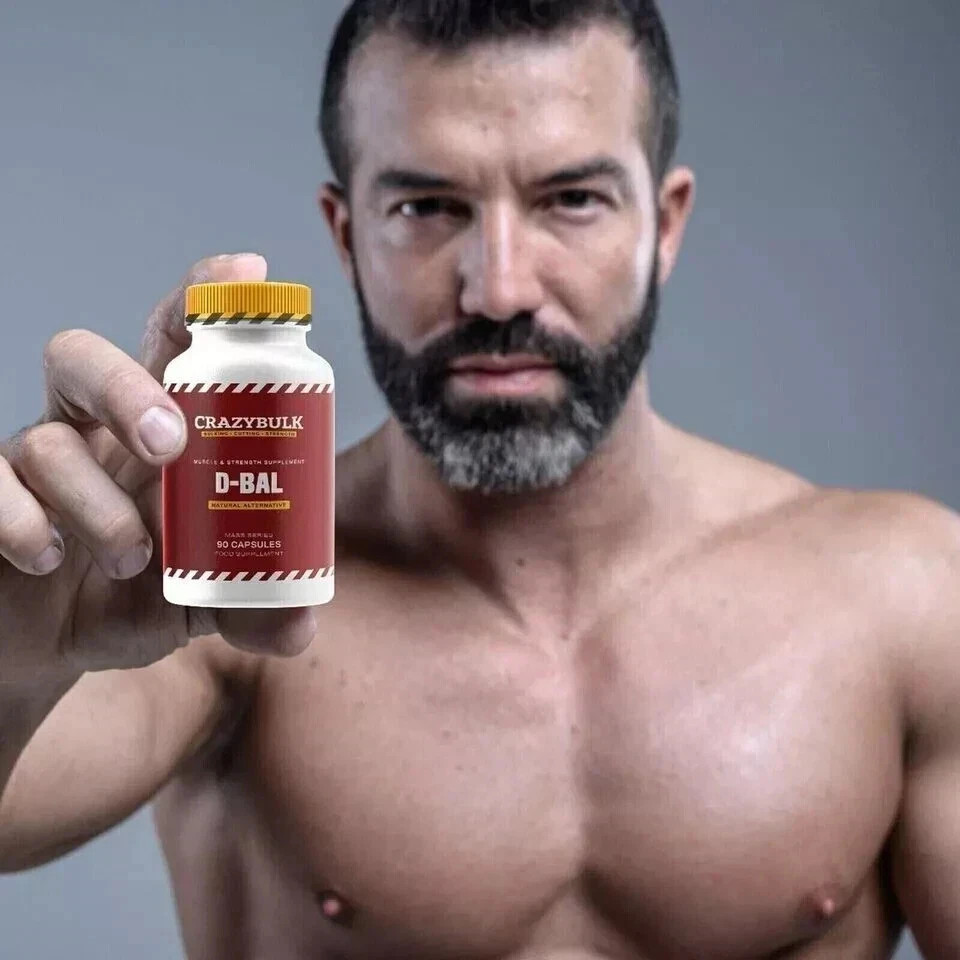 Best Supplement for Muscle Gains Crazy Bulk D BAL 90Capsules ( Free Shipping ).