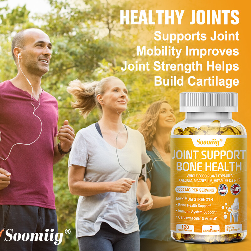 Vitamin D3 + K2 Softgels – Strong bones, heart, joint, immune health support