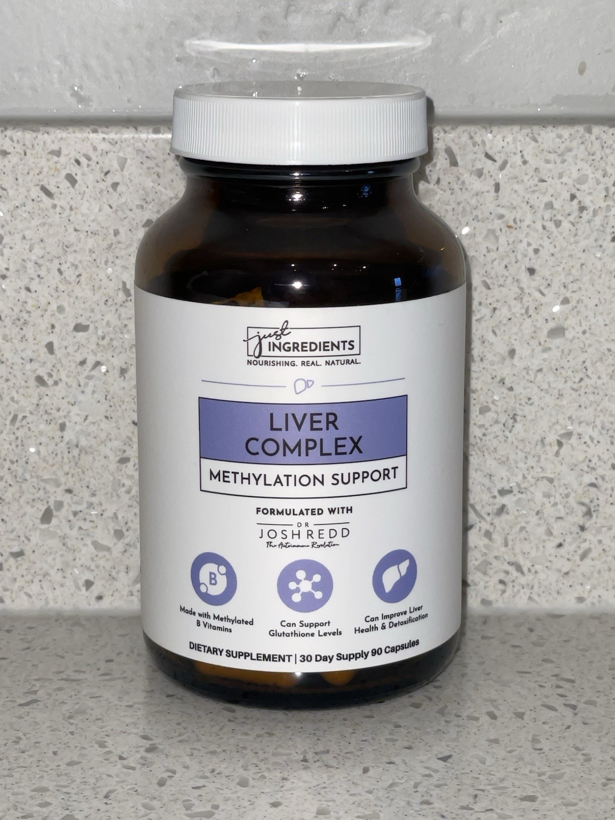Just Ingredients -Liver Complex – (30 Day Supply/90 Capsules ) New/Sealed