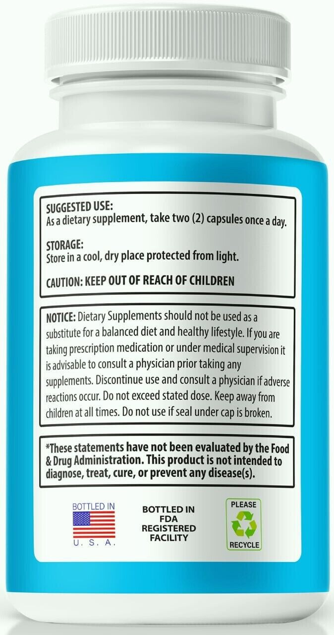 Nerve Fresh Advanced Cognitive Pills for Nerve Health & Function (3 Bottle Pack)