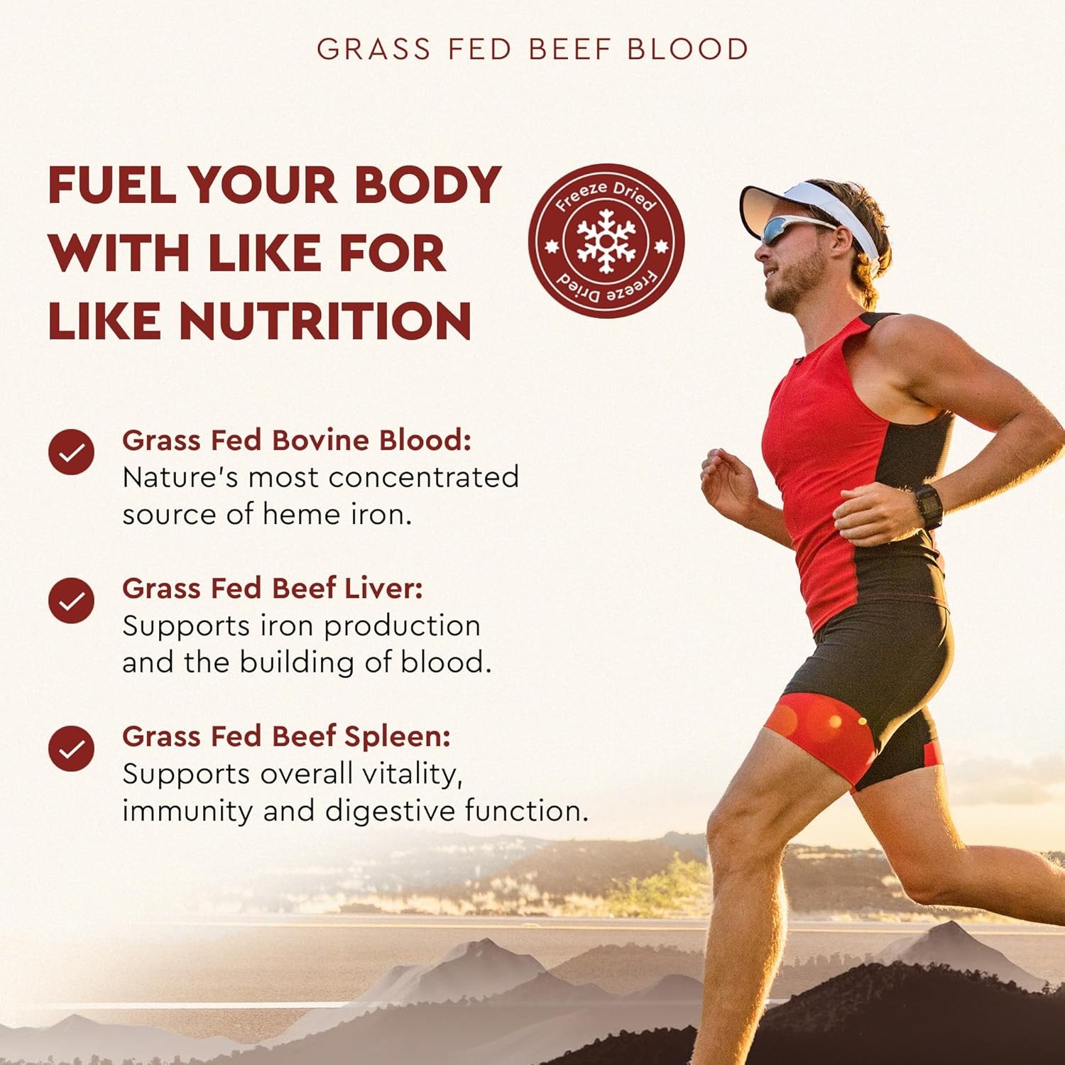 Ancestral Supplements Grass Fed Blood is Blood, Liver & Spleen Formula,…