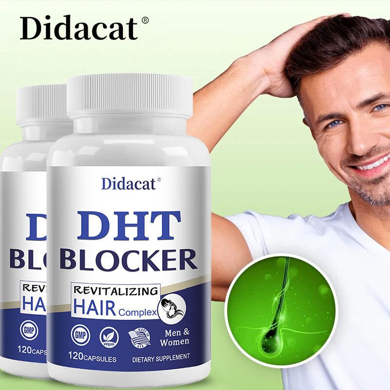 DHT Blocker – for Unisex, Anti-hair loss, biotin, healthy hair, nails and skin