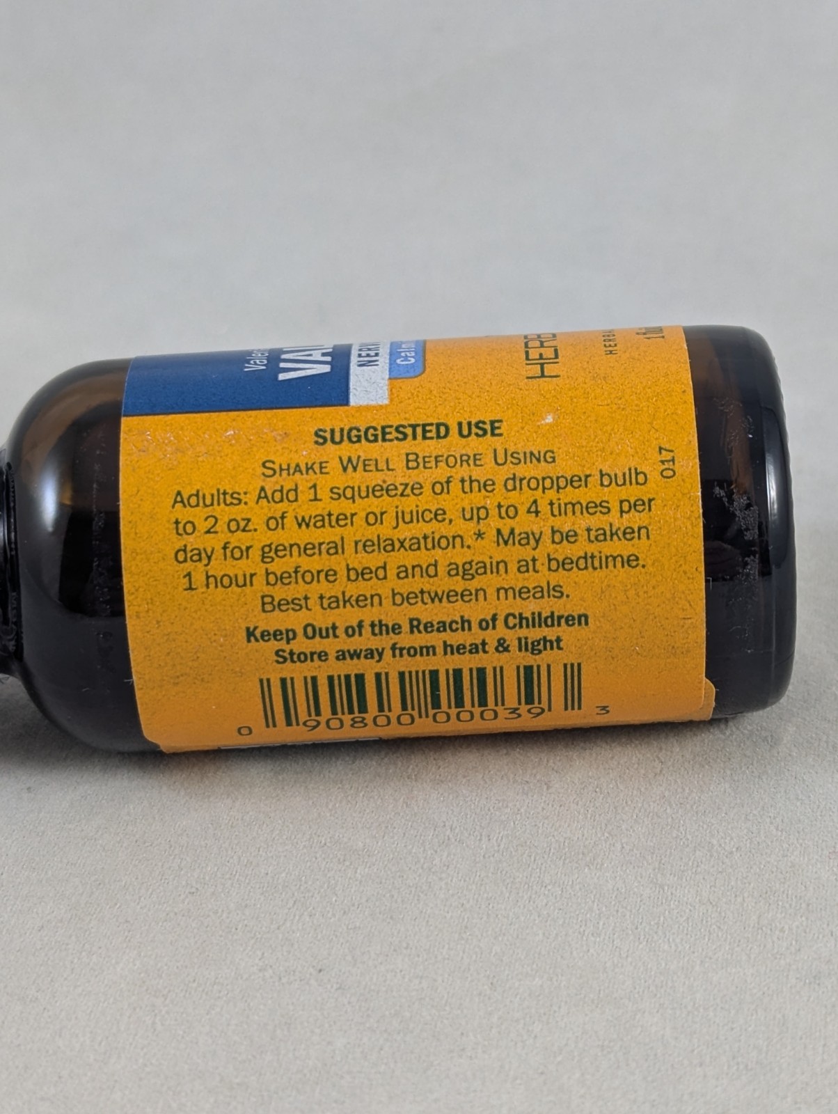 Herb Pharm Valerian Extract 1 oz Liquid Exp 09/2029