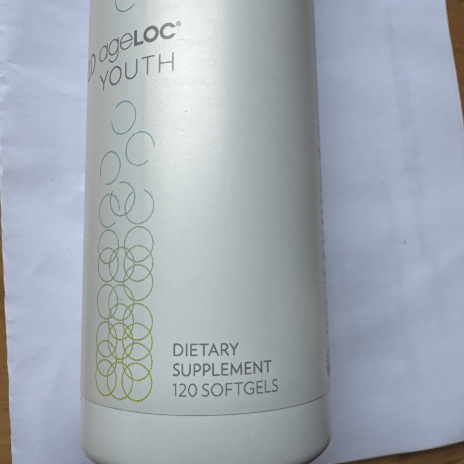 Nu Skin Pharmanex ageLOC Youth 120 Soft Gels Fresh NEWEST Exp 5/27