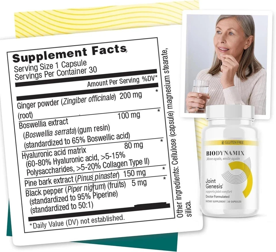 BioDynamix Joint Genesis Joint Support Formula – Pack of 2 Supplement