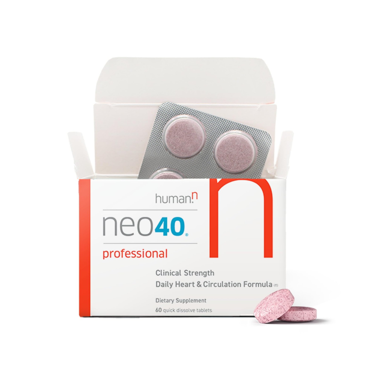 60 Count (Pack of 1), Neo40 Professional – Nitric Oxide Booster With…