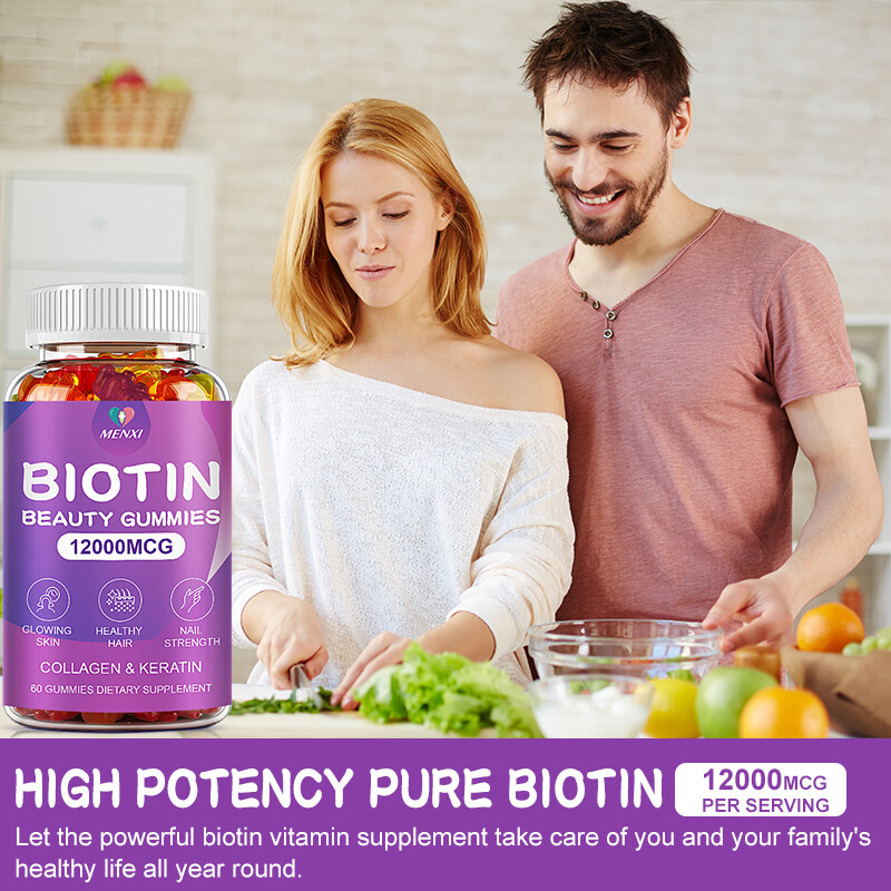 Collagen Biotin Vitamin Gummies for Hair,Skin,Nails,Premium Collagen Supplement