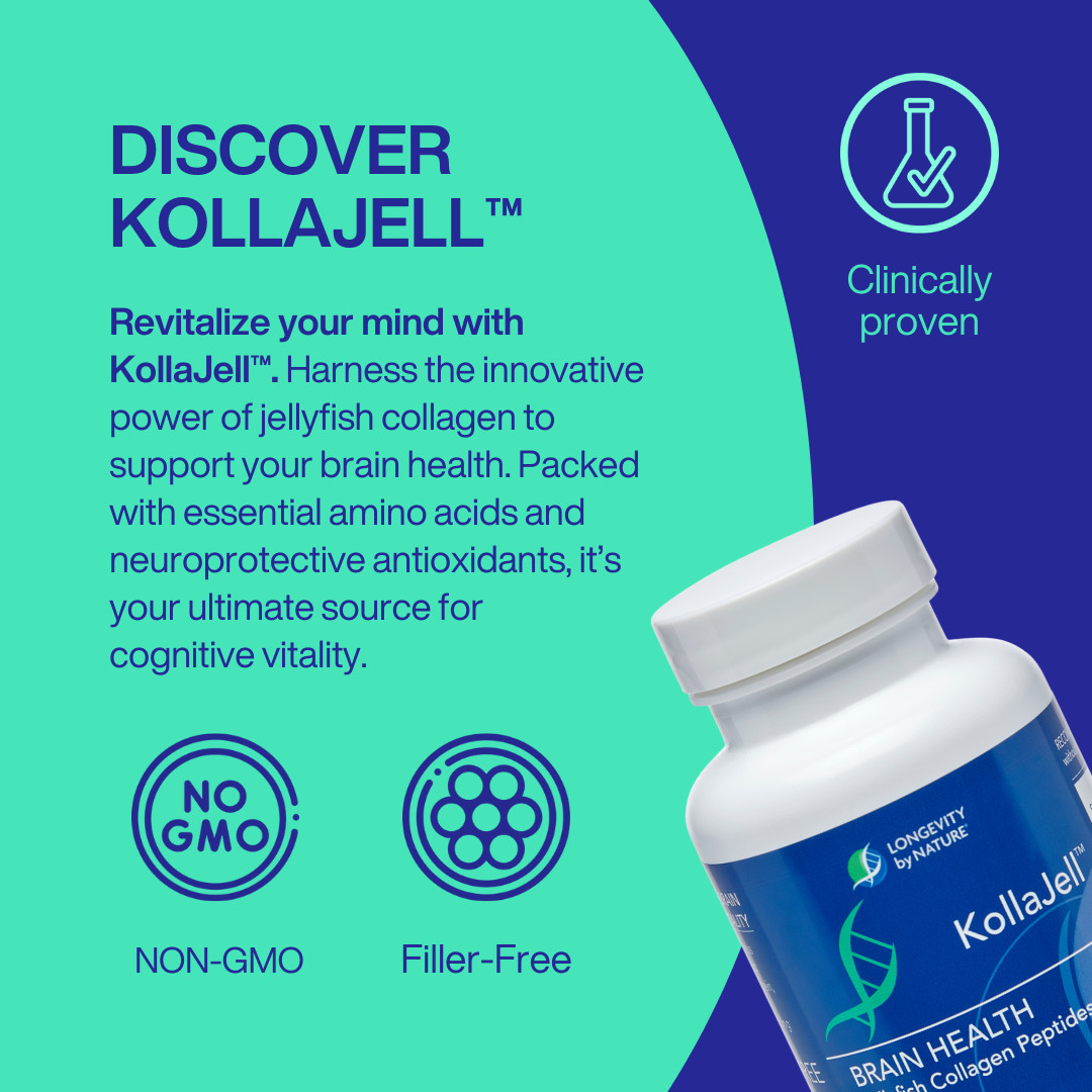 Jellyfish Collagen Rich in Calcium Binding Protein. Brain & Memory Support