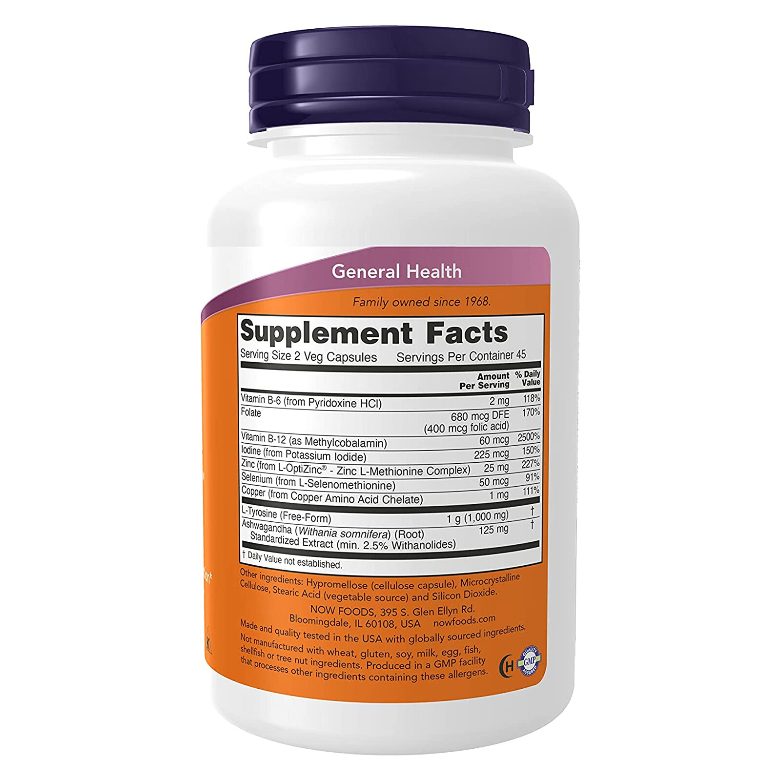 NOW FOODS Thyroid Energy 90 Veg Capsules
