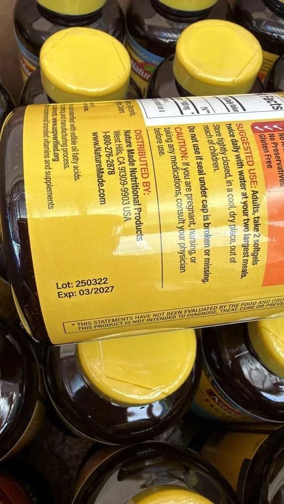 Pack of 5 Nature Made CholestOff Plus 900mg 210 Softgels EXP 03/27
