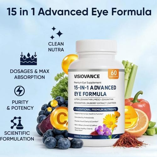 VisioVance 15 With 1 Advanced Eye Formula – Neurobella Eye Formula In All 3 C…