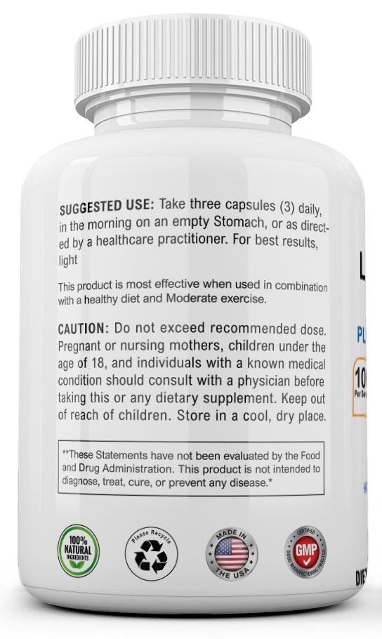Daily Body Glutathione 1000mg GSH L-Glutathione Reduced 180 Capsules Antioxidant