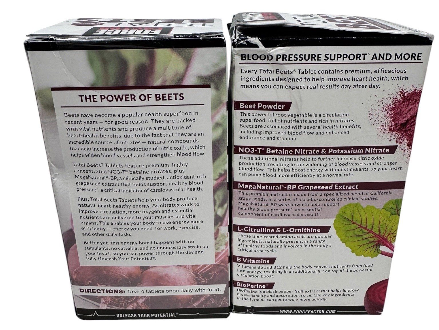 2 Total Beets Circulation Superfood Beet Root Blood Pressure Support 240 Tablets
