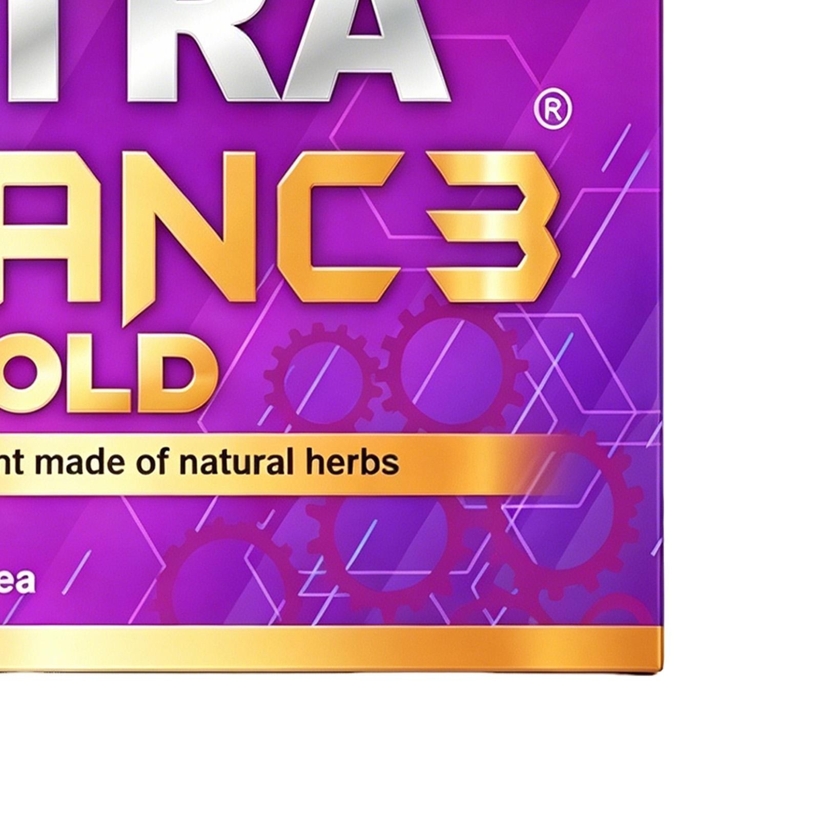 3 Pack Ultra Advance Vitamin & Mineral Supplement 30 Capsules 500 Mg New6e