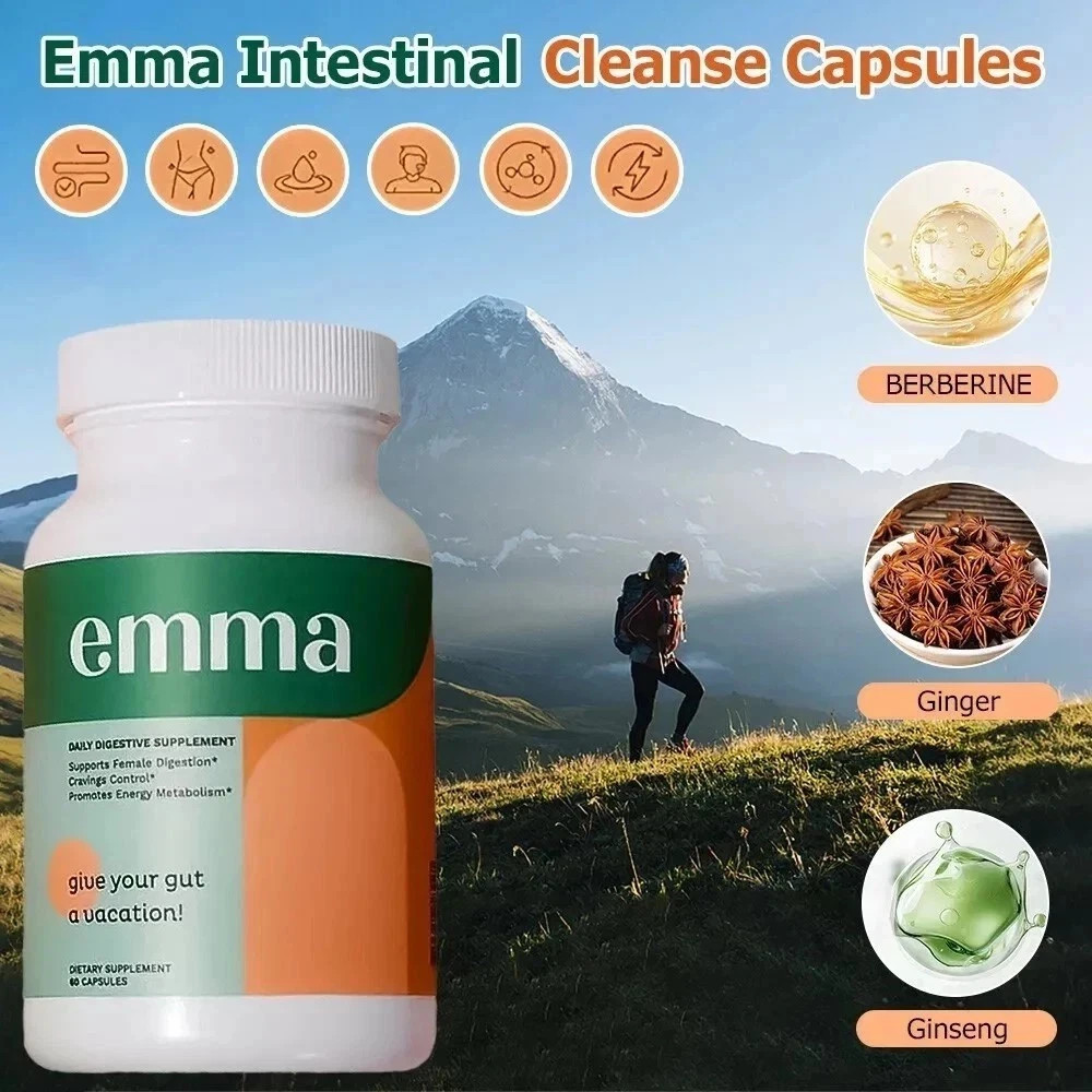 Emma Gut Health 180 Caps – Bloating & Leaky Gut Relief 2PACK