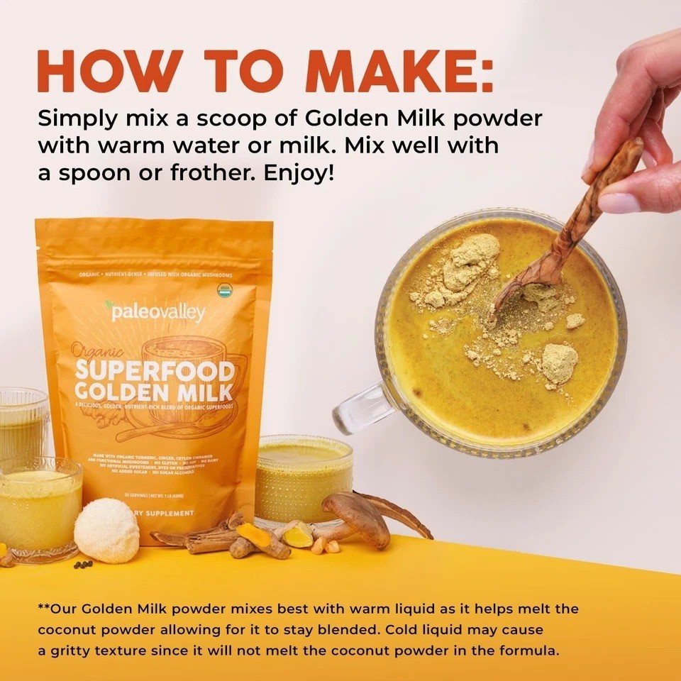Superfood Golden Milk – Free Shipping – EXP 2027+
