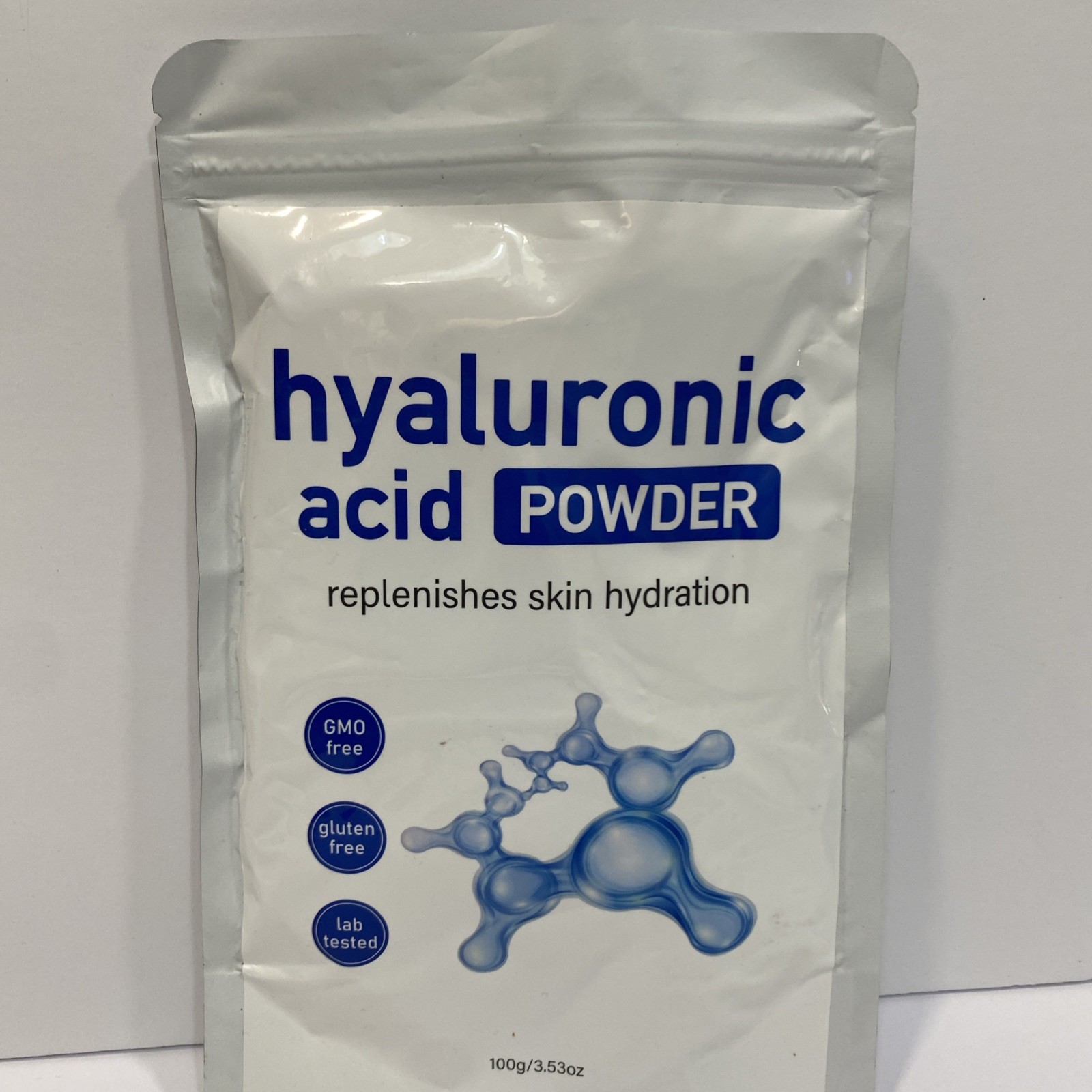 Hyaluronic Acid Powder, 3.52 oz (100 g) Exp 2028 Fresh USA Seller