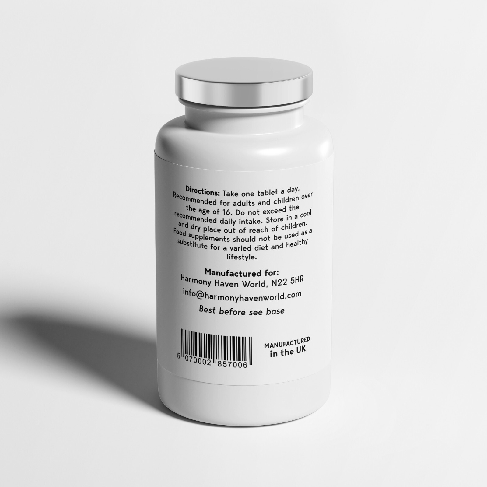 60 MTF Feminine Tablets By TransBlossom-Ideal for a vegan & vegetarian lifestyle