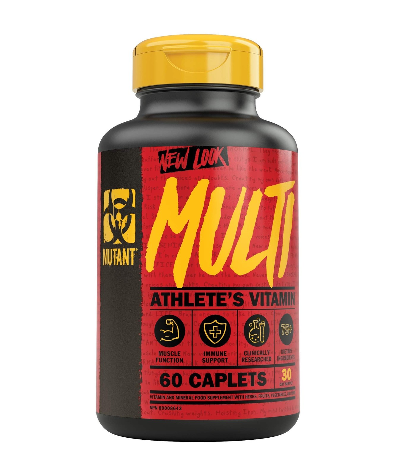Mutant Multi Nutritional Supplement for Strength Athletes Easy to Swallow Tab…