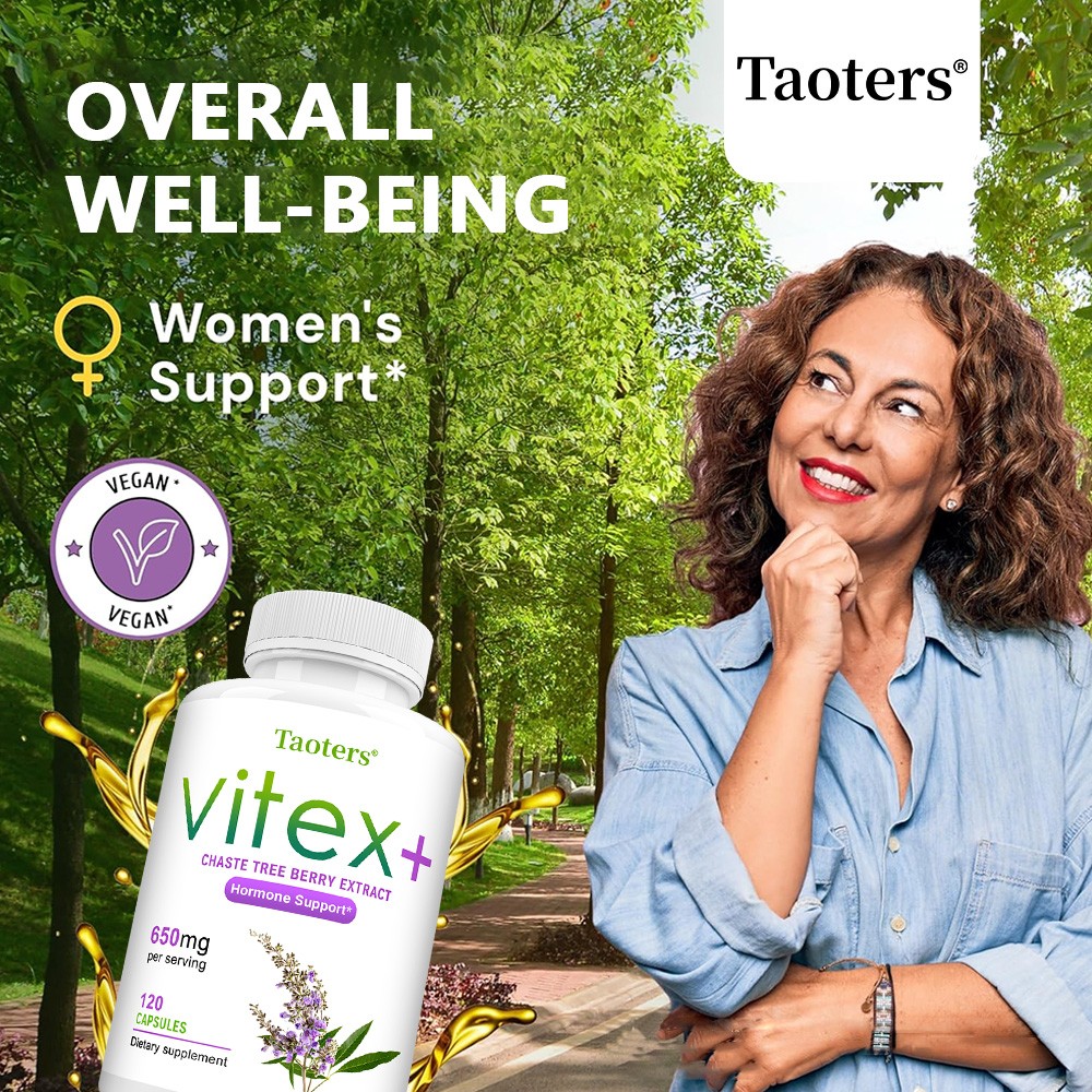 Vitex Fruit 650mg 30/60/120 Caps Traditional Support of Female Cycle