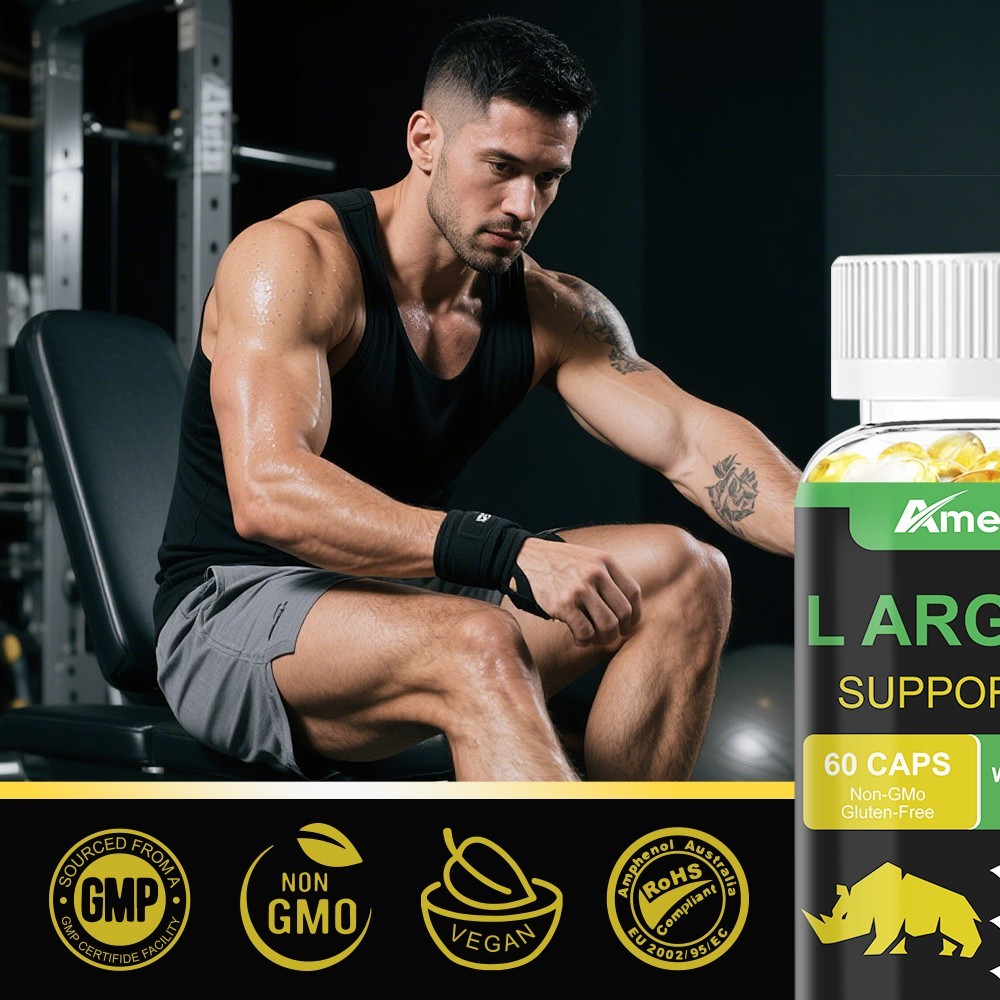 Nitric Oxide Booster L-Arginine, L-Citrulline 3000mg 120 Caps HIGHEST POTENCY