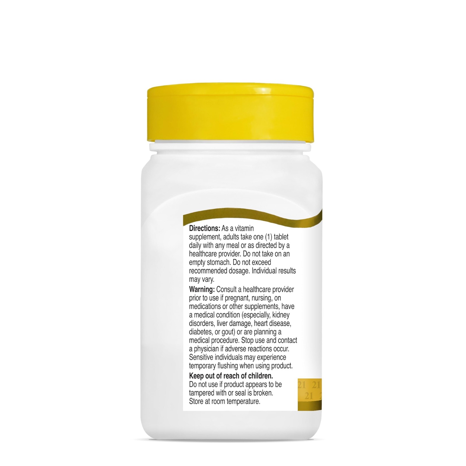 21st Century Niacinamide 500mg Prolonged Release No Flush 110 Count