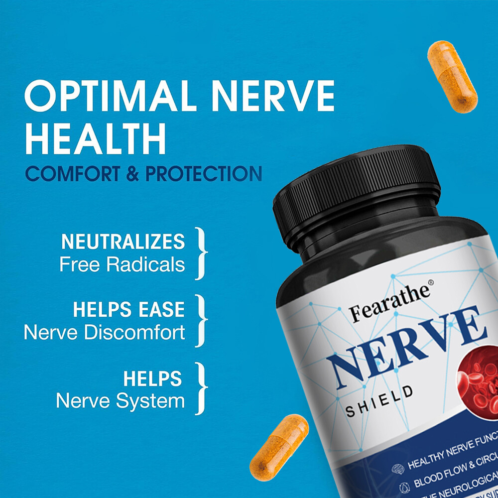 Nerve Shield Pills Supplement Advanced Nerve Formula (30/60/120 Capsules)