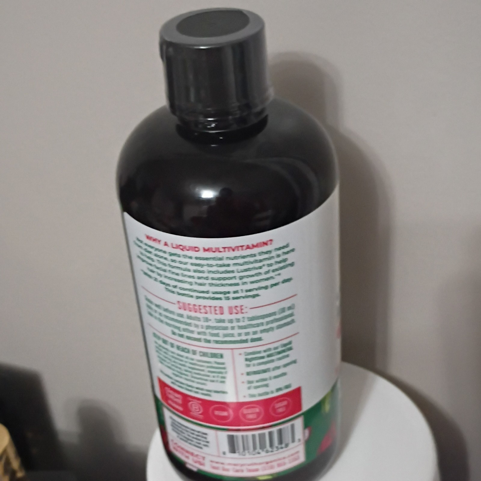 MaryRuth’s Liquid Multivitamin Hair Growth Dragon Fruit Melon 15.22 fl oz