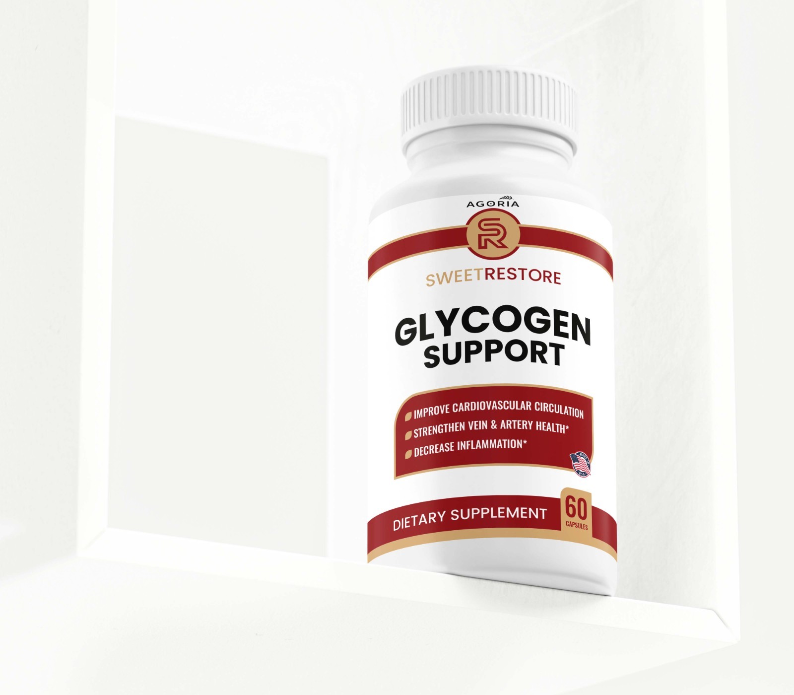(1 PACK) Sweet Restore Glycogen Support Capsules, Joint Support (60 Capsules)