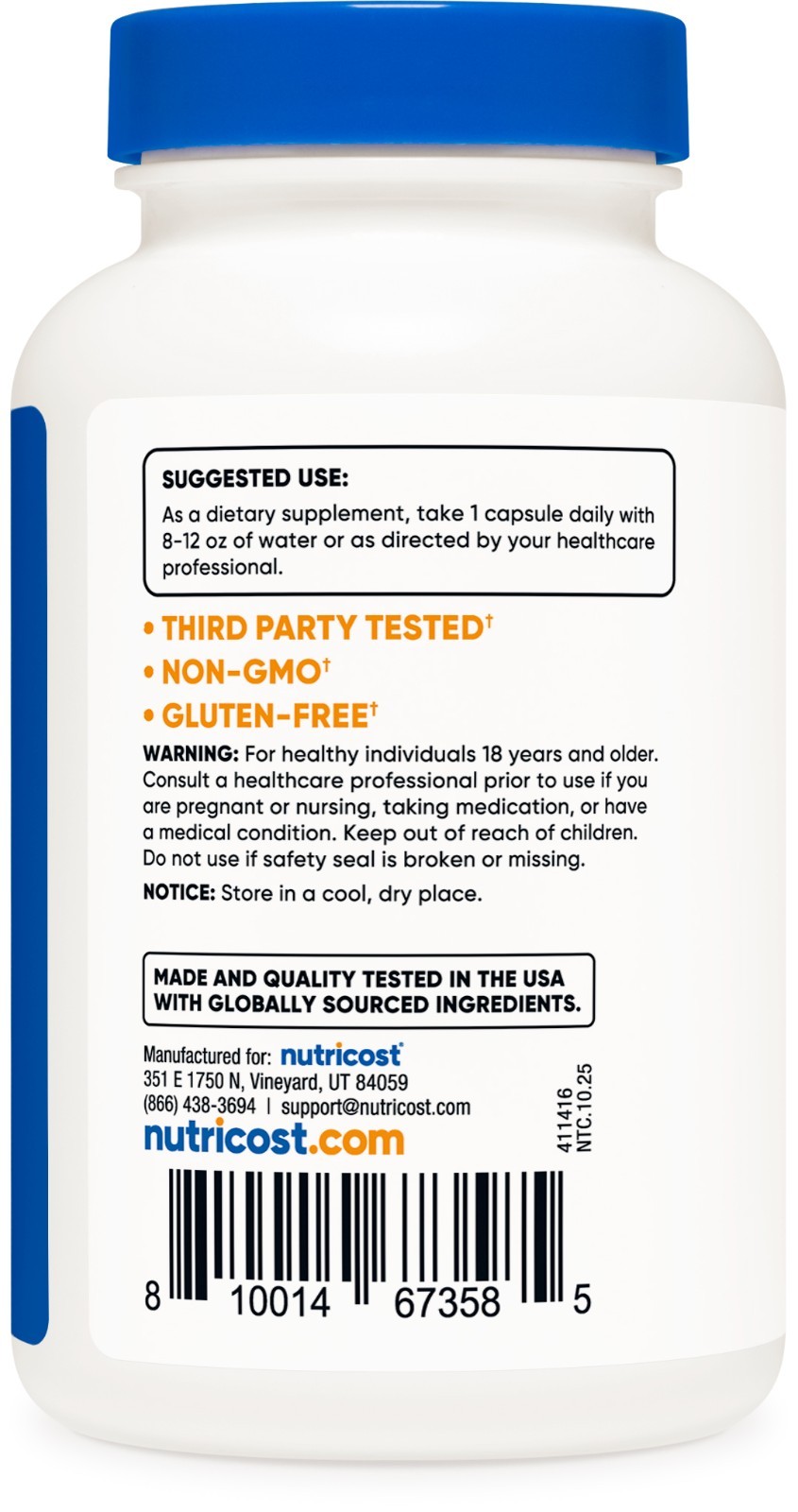 Nutricost Pine Bark Extract 6000mg, 180 Capsules – Non-GMO, Gluten Free