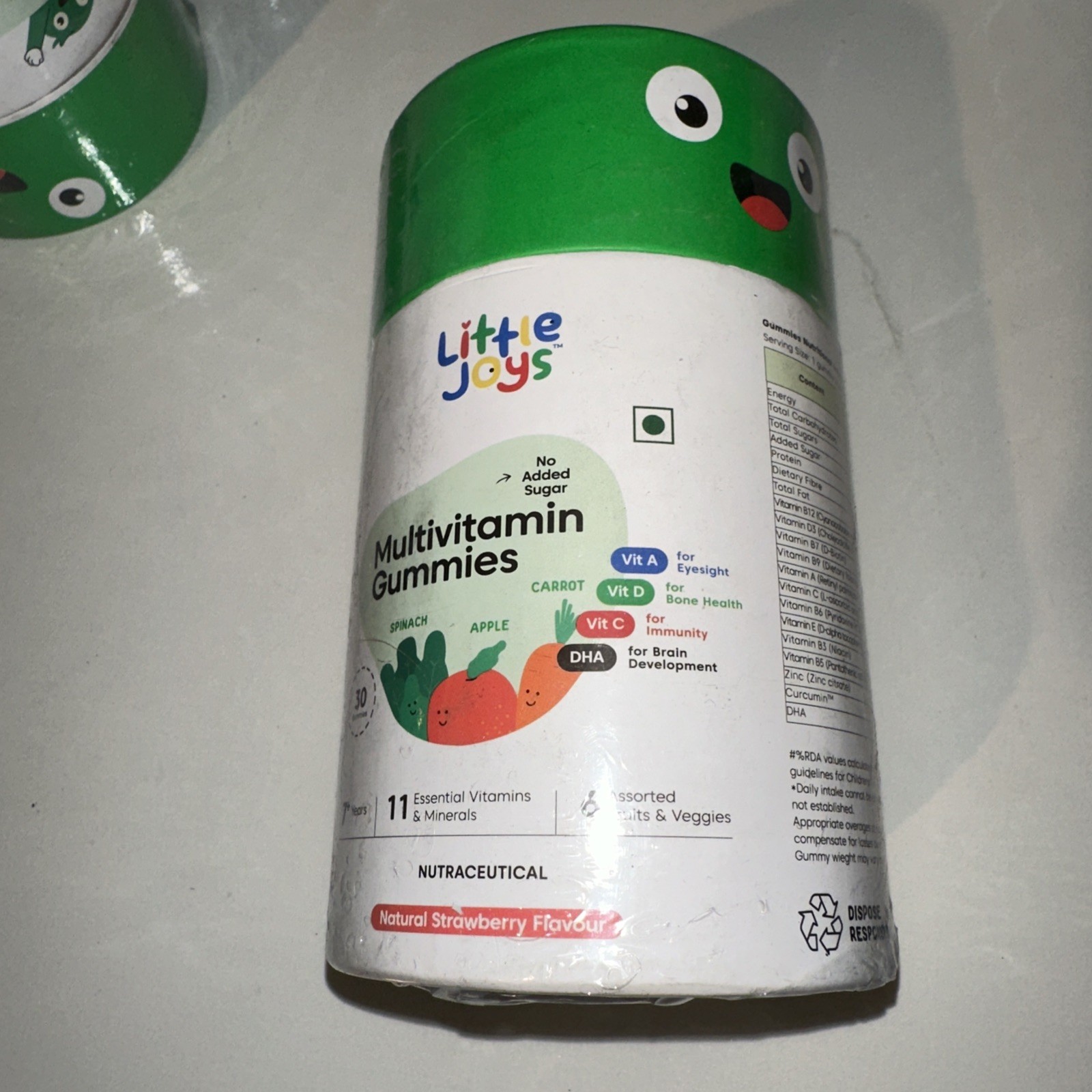 Little Joys Kids Multivitamin Gummies |2+ Years| No Added Sugar | DHA Vitamin…