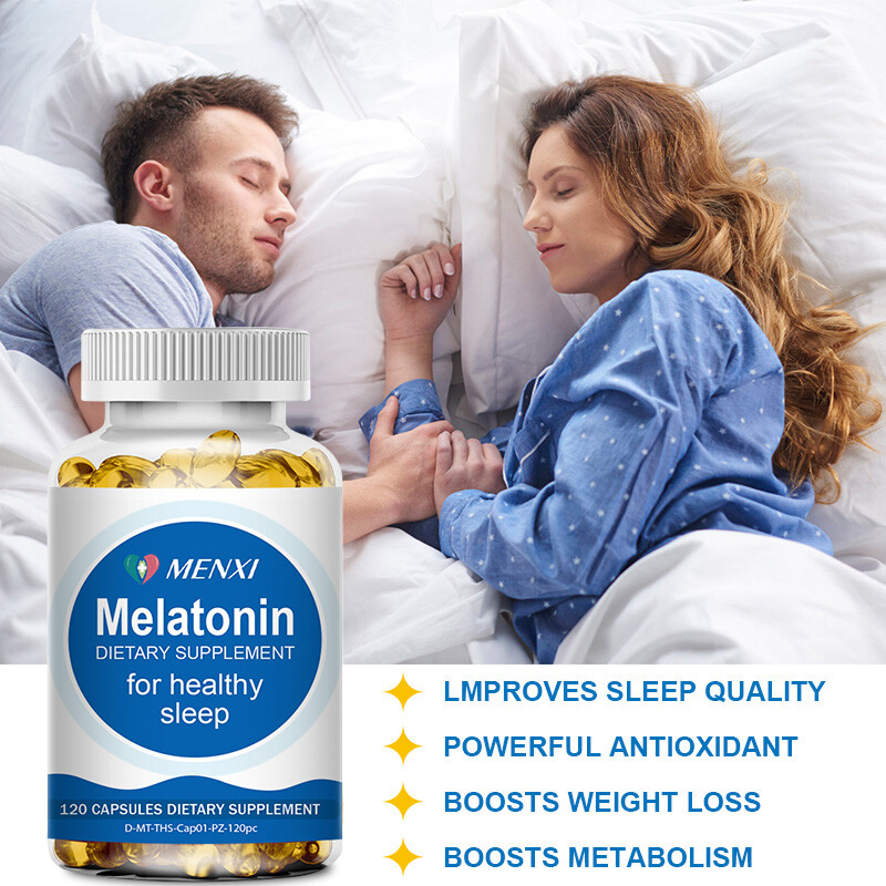Melatonin,120/240/480Capsules, Sleep Health,Natural Supplement For Better Health
