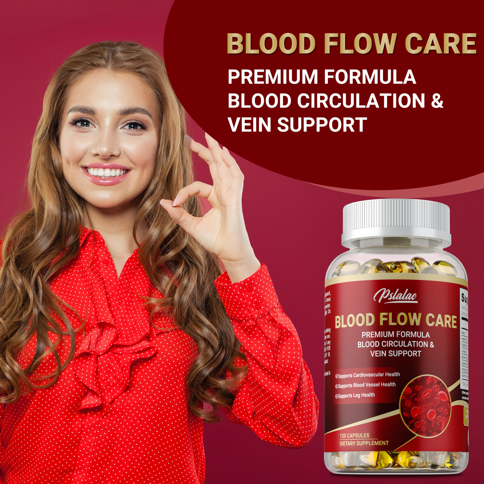 Blood Flow Care – Hawthorn – Promotes Blood Circulation and Healthy Leg Veins