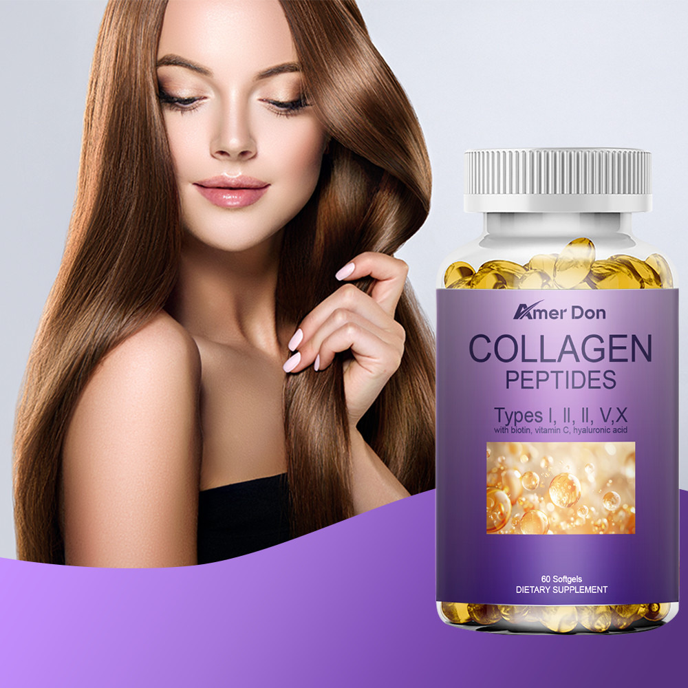 Wrinkle Remove Anti-aging Dietary Capsules Vitamins Collagen Pills Free Shipping