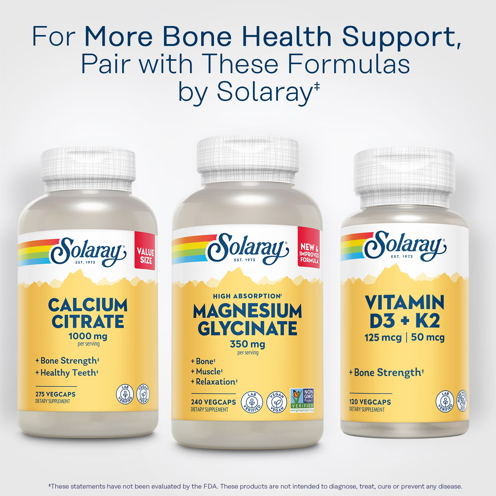 Magnesium Glycinate with BioPerine 240 VegCaps 60 Servings