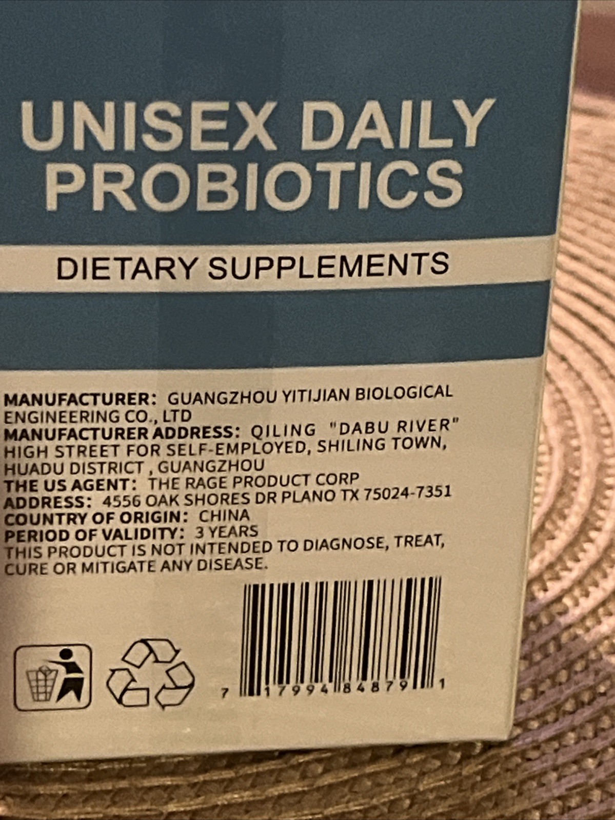 Anytalk Unisex Daily Probiotics 60 Billion CFU Capsules Exp08/2027