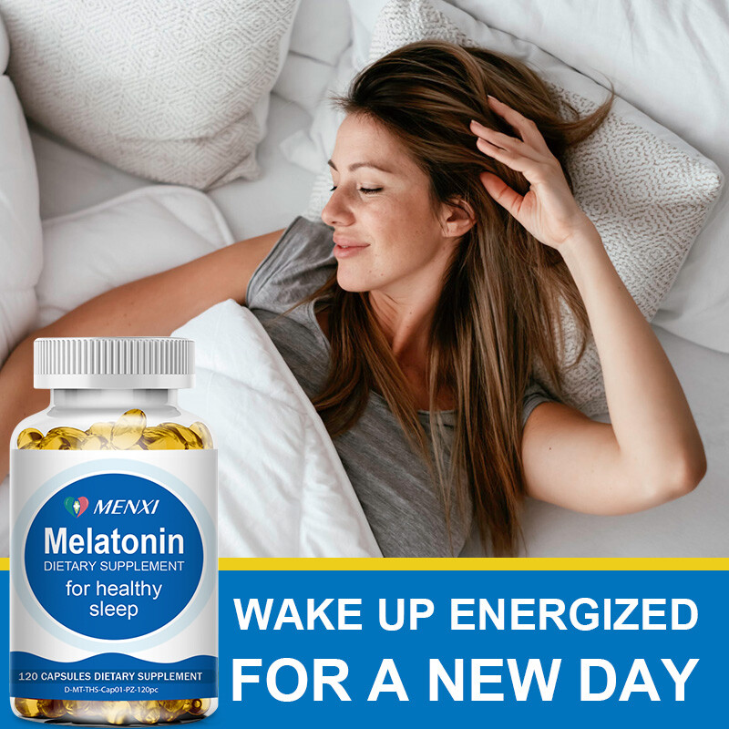 Melatonin,120/240/480Capsules, Sleep Health,Natural Supplement For Better Health